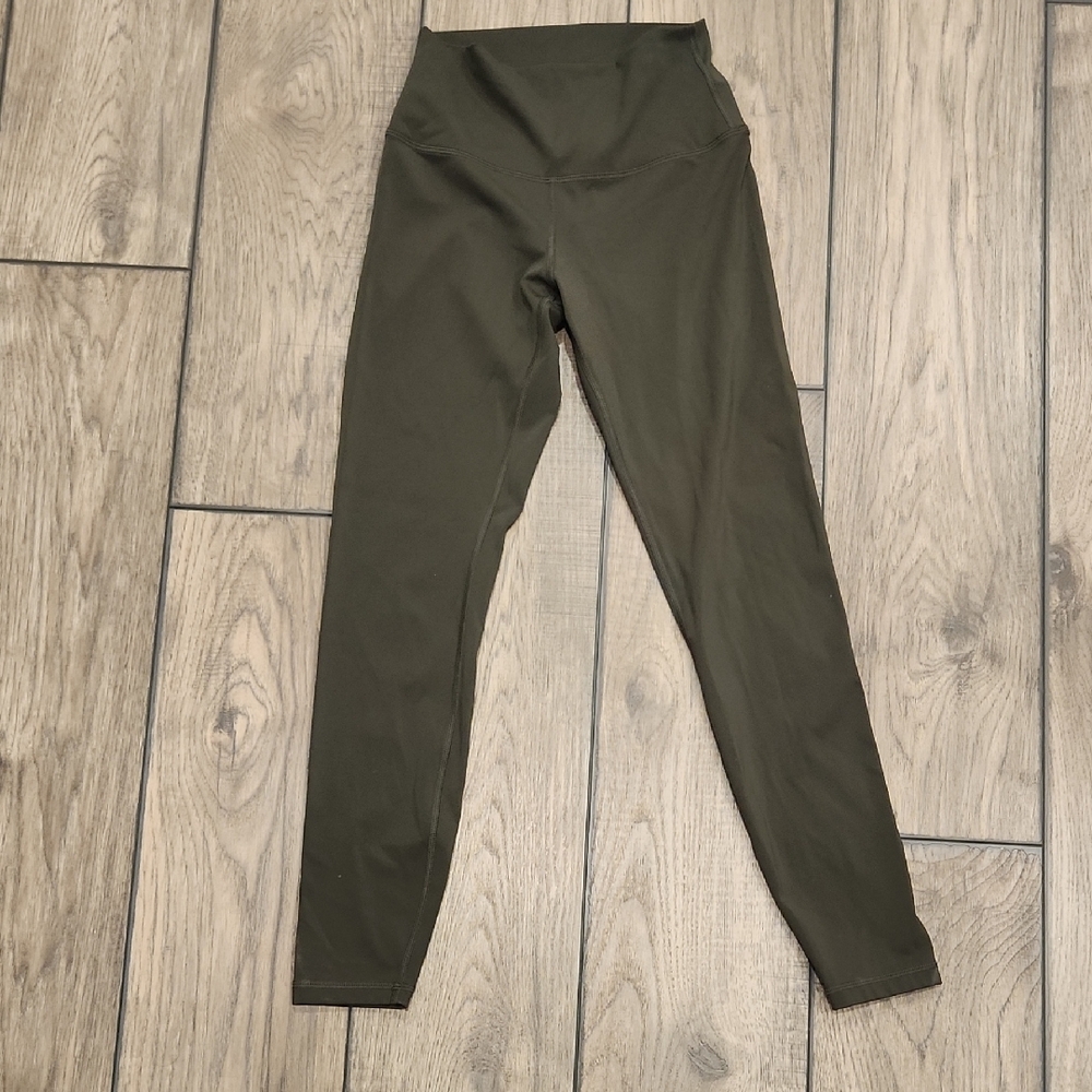 CRZ YOGA Olive Green Leggings